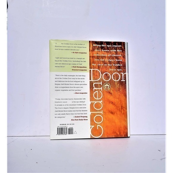 The Golden Door Cookbook by Michael Stroot 1997 Signed Cookbook‎ Hardcover Book - Picture 6 of 13
